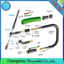 WD-9F-12-1 Pistolet de soudage TIG Weldcraft WP-9F-12-1